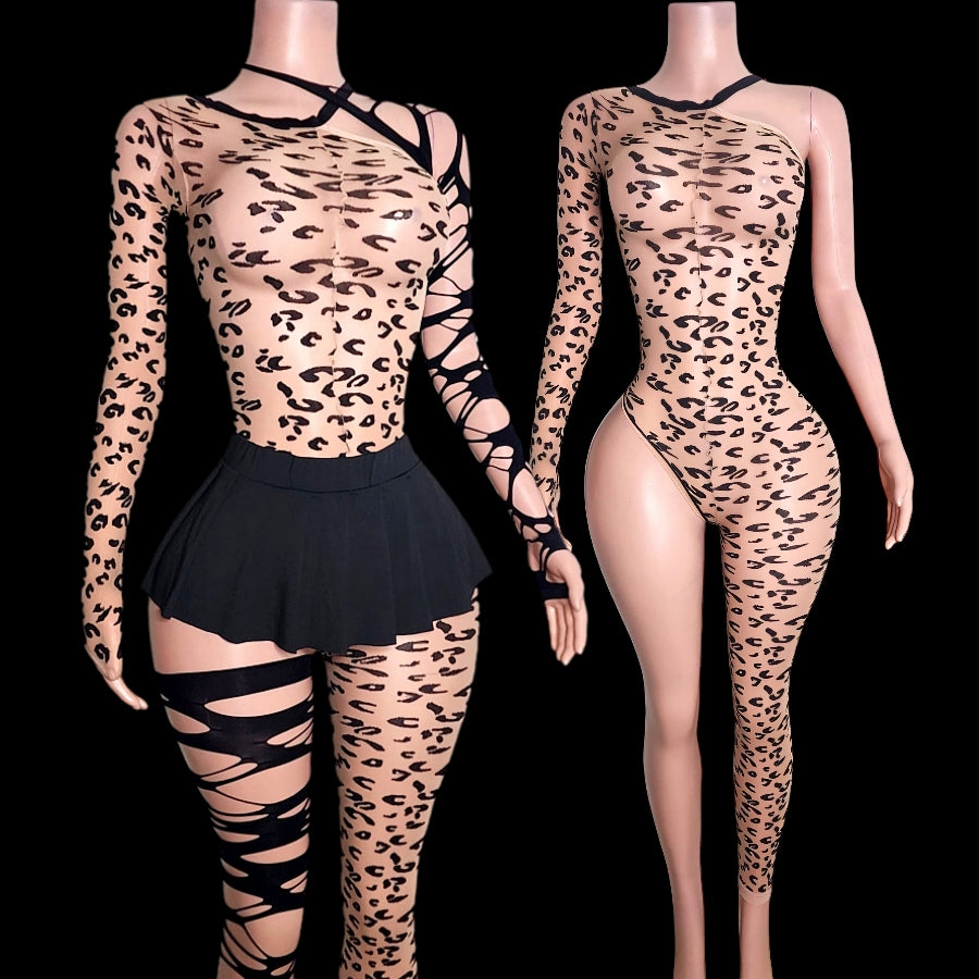 Hard To Catch| Exotic Bodystocking